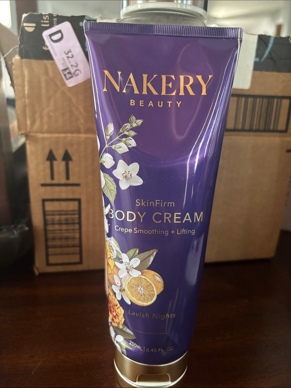 Nakery Beauty SkinFirm Body Cream — Purple Lavish Nights